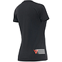 CAMISETA DAINESE LOGO LADY BLACK/RED