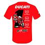 CAMISETA DUCATI PECCO BAGNAIA red