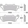 PASTILLAS BREMBO 07HO42SA