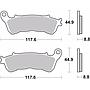 PASTILLAS BREMBO 07HO57SA