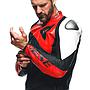 CHAQUETA DAINESE SPORTIVA black matt/lava red/white