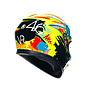 CASCO AGV K-3 E2206 ROSSI WINTER TEST 2019