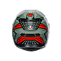 CASCO AGV K-3 E2206 DECEPT matt black/green/red