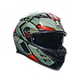 CASCO AGV K-3 E2206 DECEPT matt black/green/red