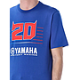 CAMISETA QUARTARARO YAMAHA DUAL blue