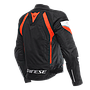 CHAQUETA AVRO 5 tex black/red fluo/white