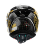 CASCO NOLAN X804 RS CARBON CHECA GOLD 025