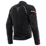 CHAQUETA DAINESE AIR FRAME 3 tex black/black/flúo-red