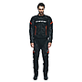 CHAQUETA DAINESE AIR FRAME 3 tex black/black/flúo-red