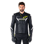 Chaqueta ALPINESTARS FASTER V3 Airflow blk/wht/yw