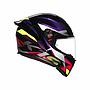 CASCO AGV K-1 S E2206 Fastlap black/purple/pink