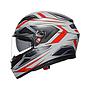 CASCO AGV K-3 E2206 SPACE matt white/fluo red