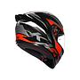 CASCO AGV K-1 S E2206 Fastlap black/grey/red