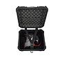 Top case GPR aluminio negro 45 lts.