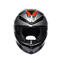 CASCO AGV K-6 S E2206 KARVE black/grey/red