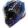 Casco ICON Threshold™ Synthwave Lazer Cobra