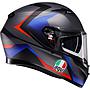 CASCO AGV K-3 E2206 STRIGA matt bk/bl/red