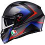 CASCO AGV K-3 E2206 STRIGA matt bk/bl/red