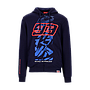 SUDADERA MARQUEZ AND SHADED PATTERN blue