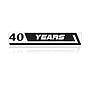 Kit pegatinas llantas BMW 40 YEARS black