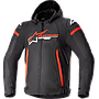 CHAQUETA ALPINESTARS ZACA WP black/red/white