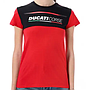Camiseta DUCATI red/black lady '23