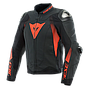 CHAQUETA DAINESE SUPER SPEED 4 black matt/fluo-red