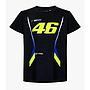 Camiseta VR46 WRT23 black kid