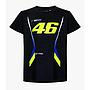 CAMISETA VR46 WRT23 black kid