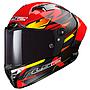 CASCO LS2 FF805 THUNDER C GP AERO FIRE red/black