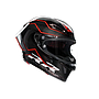 CASCO AGV PISTA GP RR E2206 PERFORMANTE carbon red