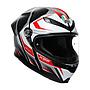CASCO AGV K-6 S E2206 KARVE matt black/white/red