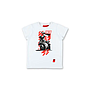 Camiseta MARQUEZ GRAPHIC bike&flag white niño