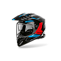 Casco AIROH BANDIT TUNE blue/red gloss