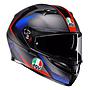 CASCO AGV K-3 E2206 STRIGA matt bk/bl/red