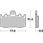 PASTILLAS BREMBO 07BB26SA