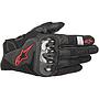 GUANTES ALPINESTARS SMX-1 AIR V2 BLACK/RED FLUO