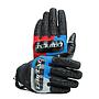 GUANTES DAINESE D-EXPLORER 2 GLACIER GREY/BLUE/LAVA RED/BLACK