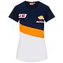 CAMISETA MARQUEZ REPSOL LADY white/azul/