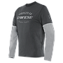 CAMISETA DAINESE PADDOCK LS M/L charcoal grey/glacier grey