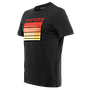 CAMISETA DAINESE STRIPES black/red