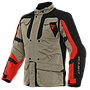 CHAQUETA DAINESE ALLIGATOR walnut/black/lava red