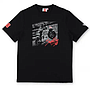 CAMISETA SIC58 PHOTOGRAPHIC PRINT black